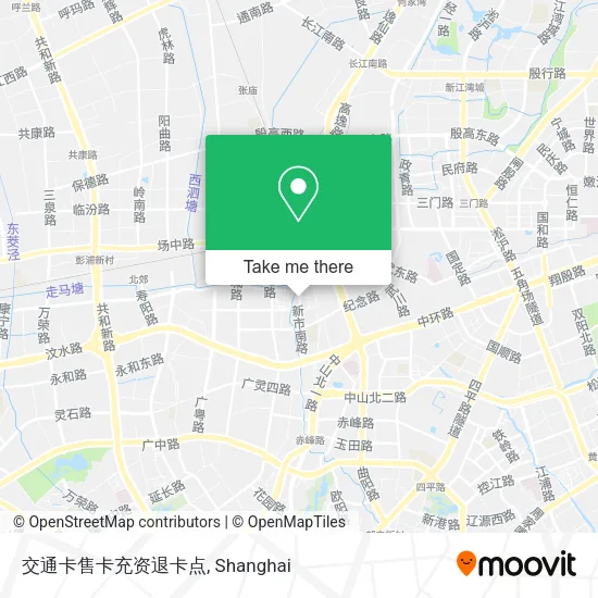 交通卡售卡充资退卡点 map
