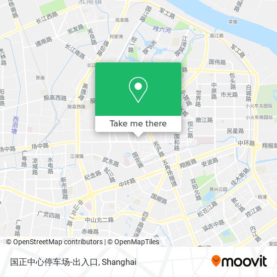 国正中心停车场-出入口 map