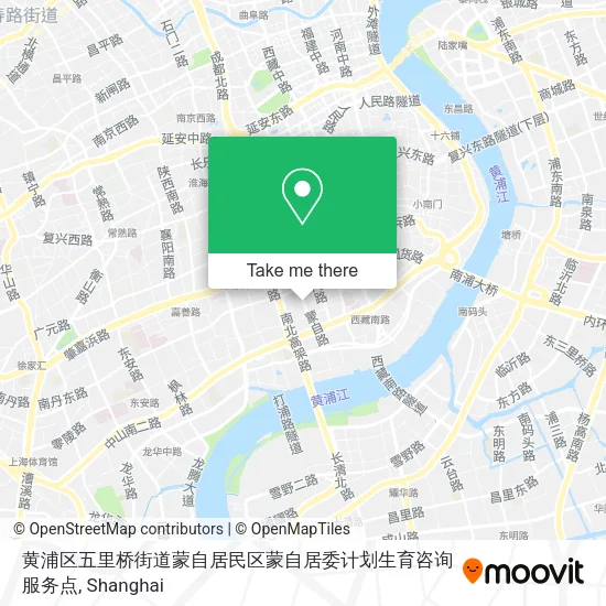 黄浦区五里桥街道蒙自居民区蒙自居委计划生育咨询服务点 map