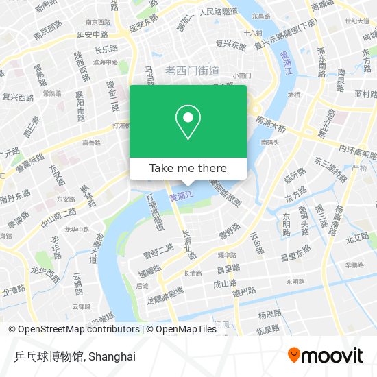 乒乓球博物馆 map