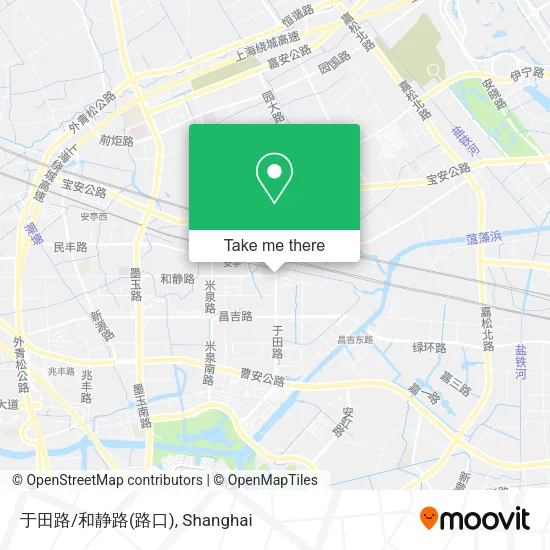 于田路/和静路(路口) map