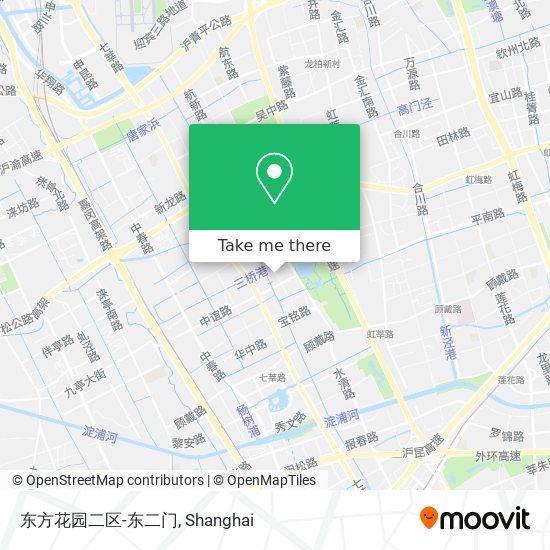 东方花园二区-东二门 map