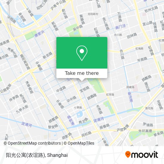 阳光公寓(农谊路) map