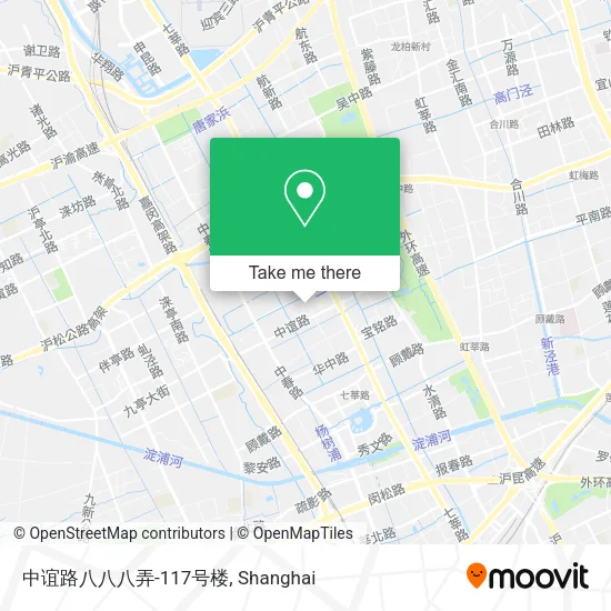 中谊路八八八弄-117号楼 map