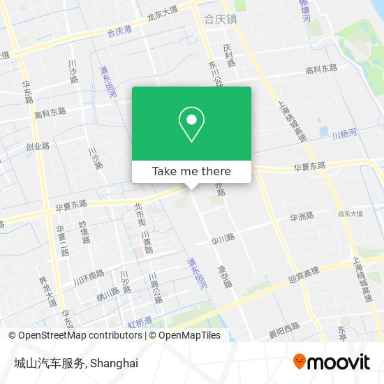 城山汽车服务 map