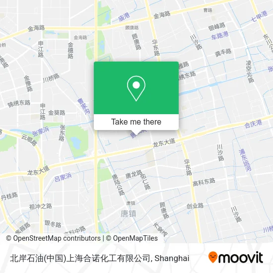 北岸石油(中国)上海合诺化工有限公司 map