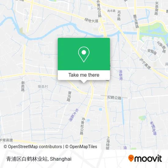 青浦区白鹤林业站 map
