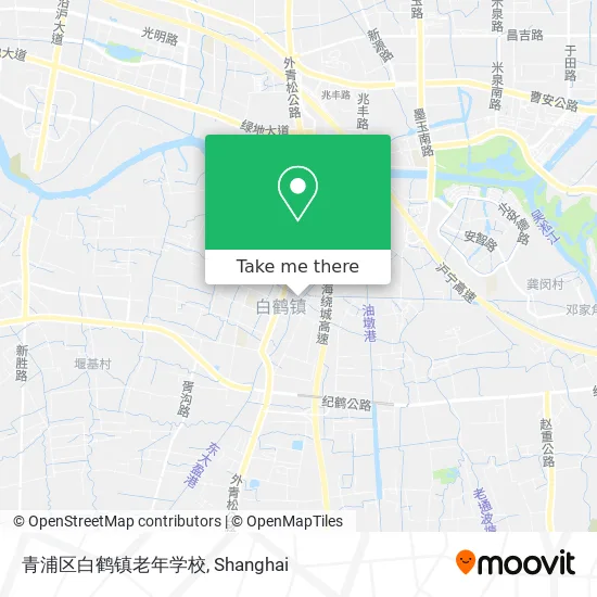 青浦区白鹤镇老年学校 map