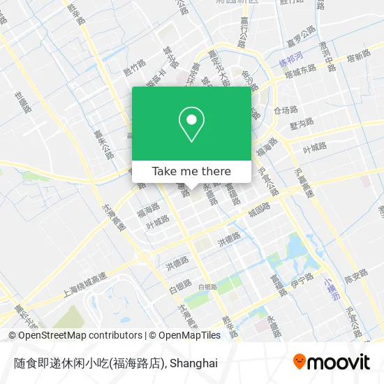 随食即递休闲小吃(福海路店) map
