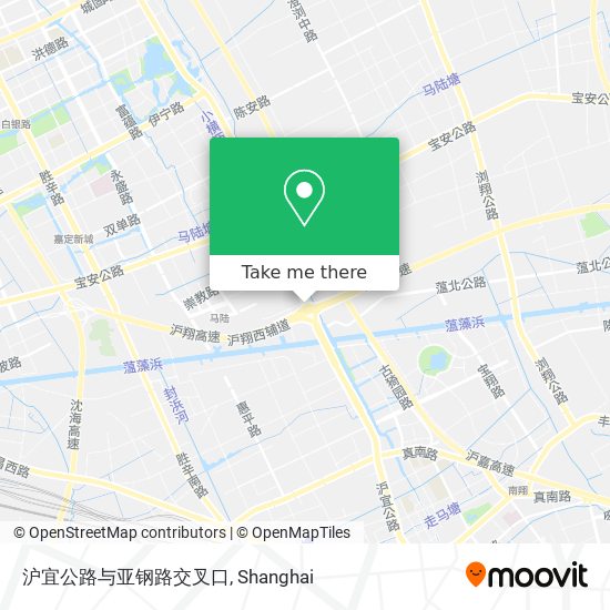 沪宜公路与亚钢路交叉口 map