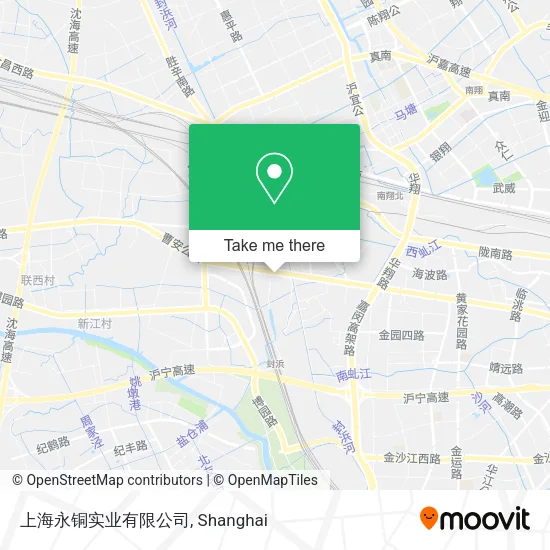 上海永铜实业有限公司 map