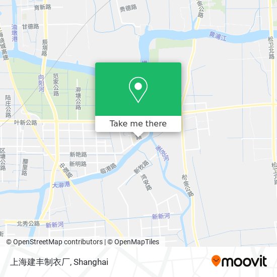 上海建丰制衣厂 map