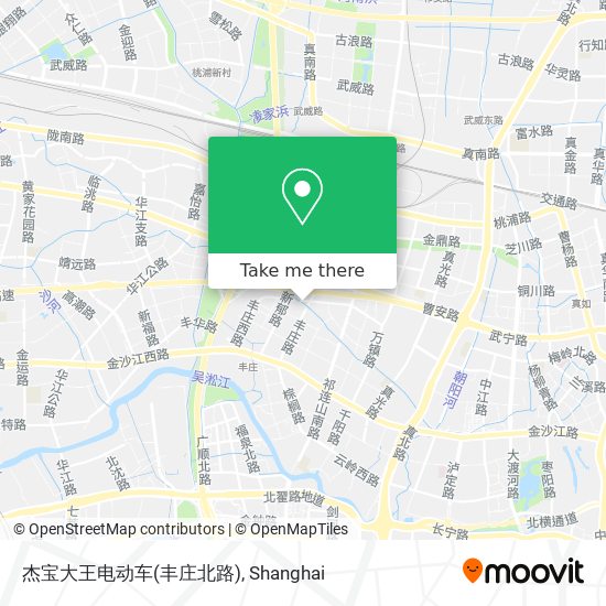 杰宝大王电动车(丰庄北路) map