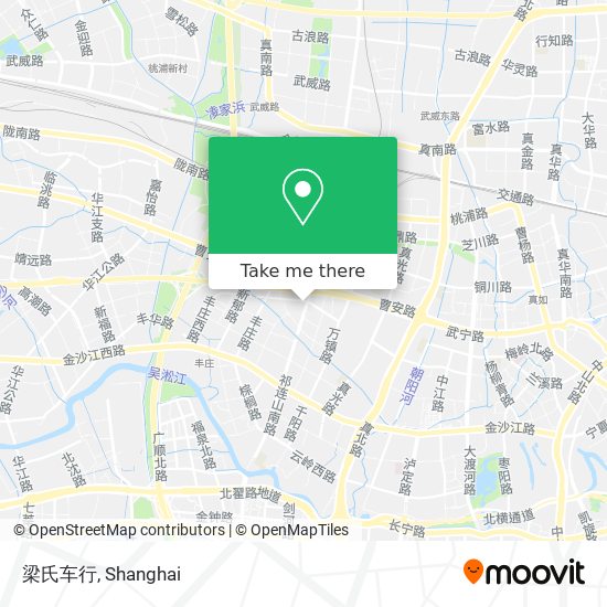 梁氏车行 map