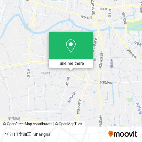 沪江门窗加工 map