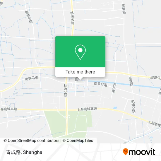 青成路 map