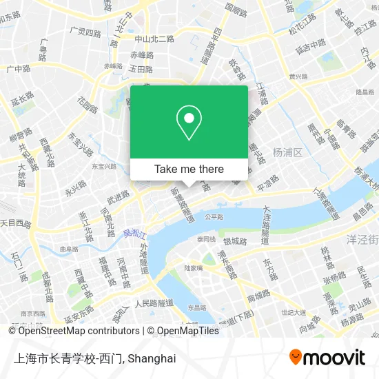 上海市长青学校-西门 map