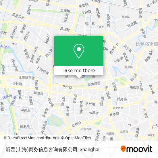 昕罡(上海)商务信息咨询有限公司 map