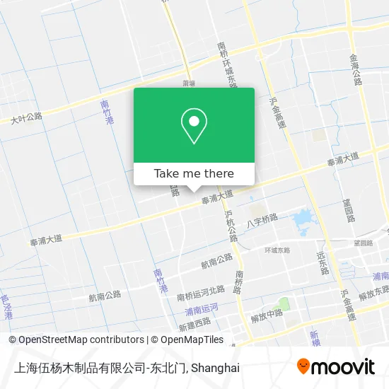 上海伍杨木制品有限公司-东北门 map