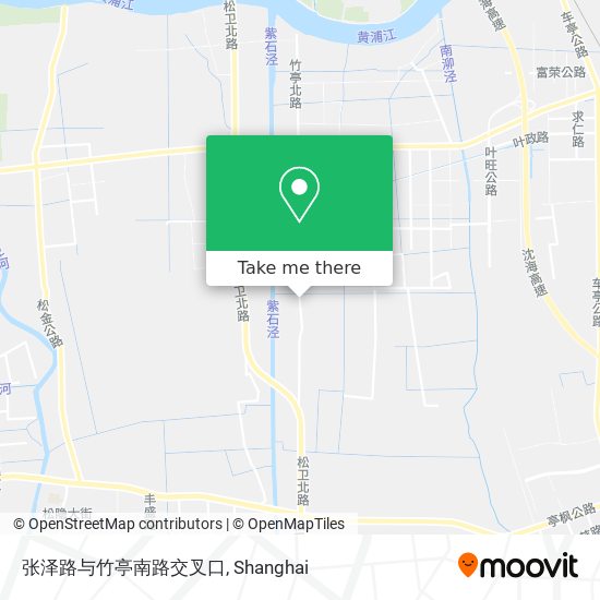张泽路与竹亭南路交叉口 map