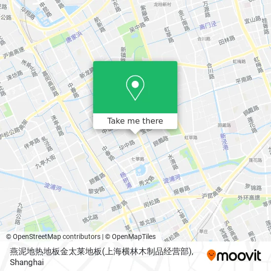 燕泥地热地板金太莱地板(上海横林木制品经营部) map