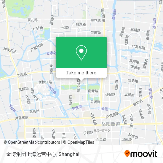 金博集团上海运营中心 map