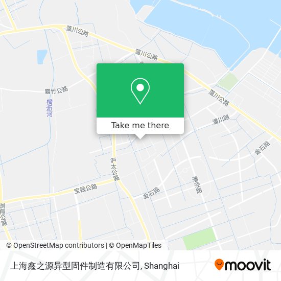 上海鑫之源异型固件制造有限公司 map