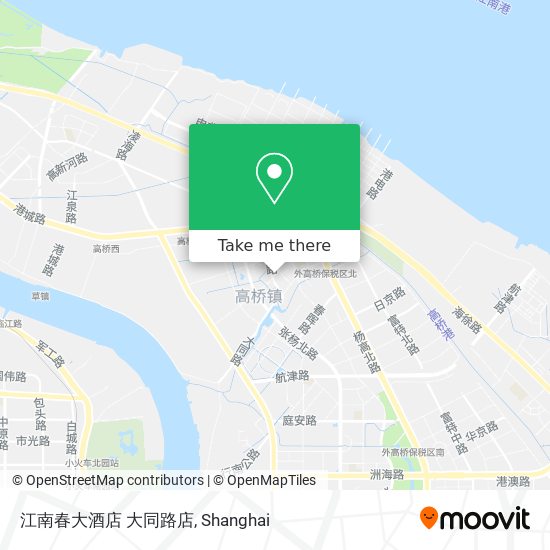 江南春大酒店 大同路店 map