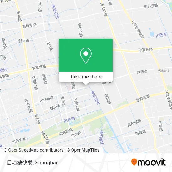 启动嫂快餐 map