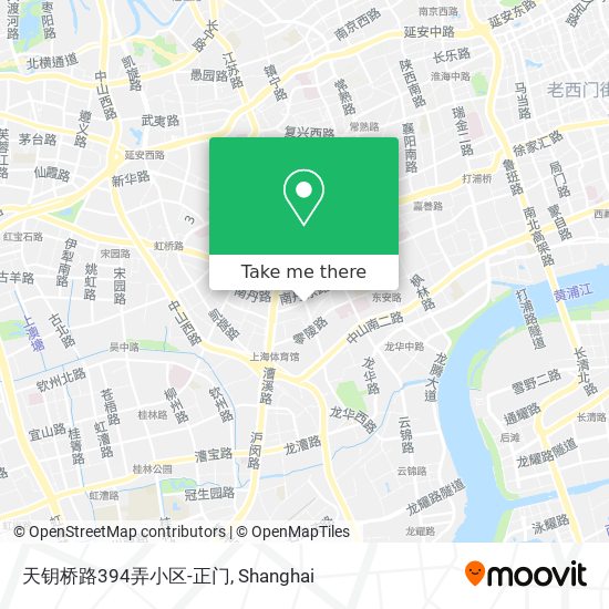 天钥桥路394弄小区-正门 map