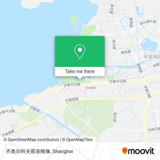 齐奥尔科夫斯基雕像 map