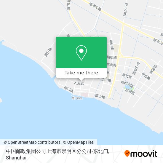 中国邮政集团公司上海市崇明区分公司-东北门 map