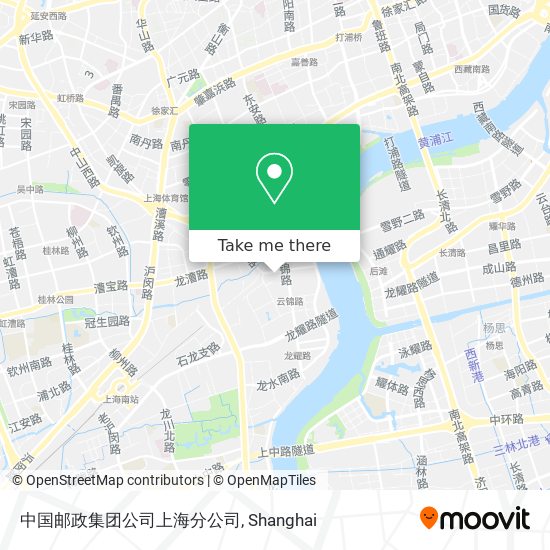 中国邮政集团公司上海分公司 map