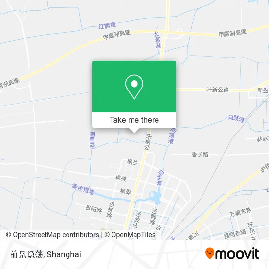 前凫隐荡 map