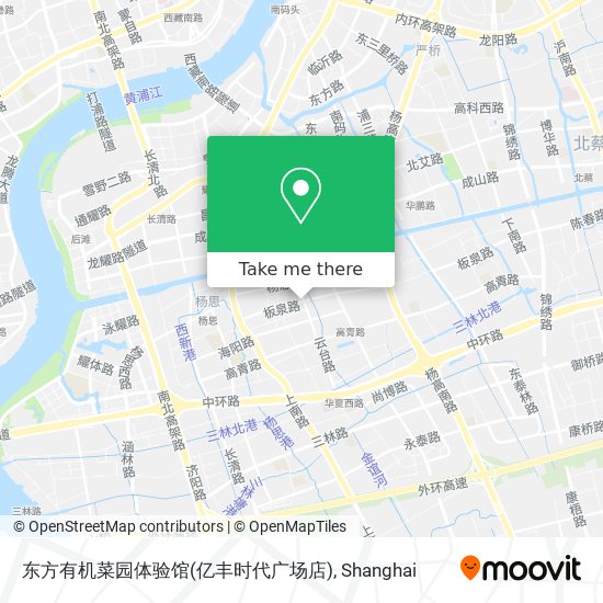 东方有机菜园体验馆(亿丰时代广场店) map