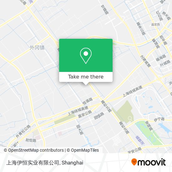 上海伊恒实业有限公司 map