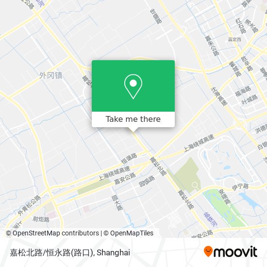 嘉松北路/恒永路(路口) map