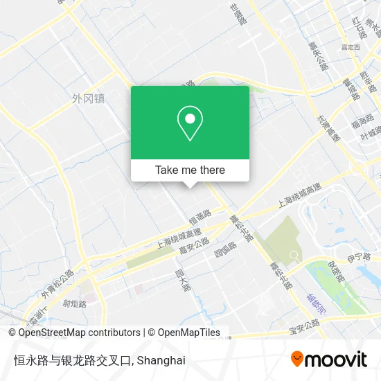 恒永路与银龙路交叉口 map