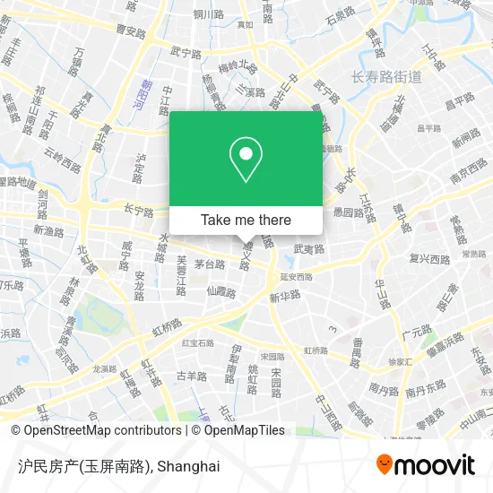 沪民房产(玉屏南路) map