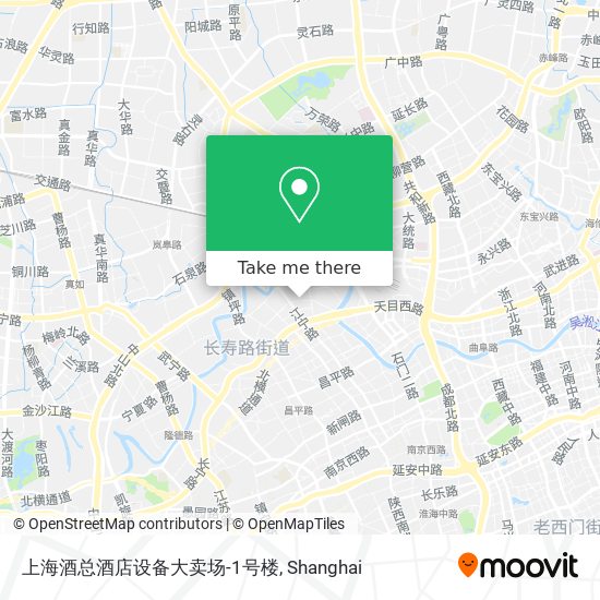 上海酒总酒店设备大卖场-1号楼 map
