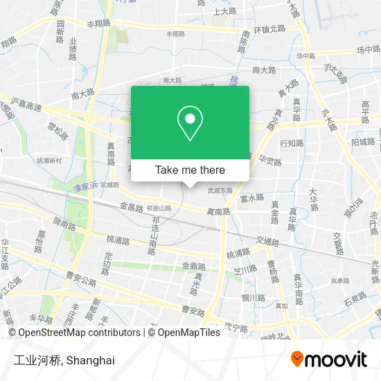 工业河桥 map
