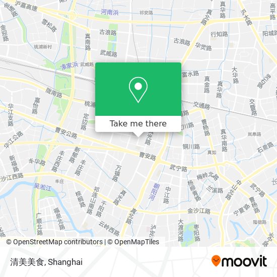 清美美食 map