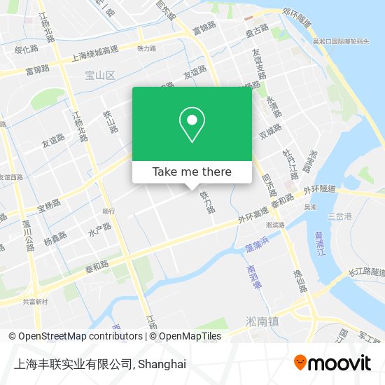 上海丰联实业有限公司 map