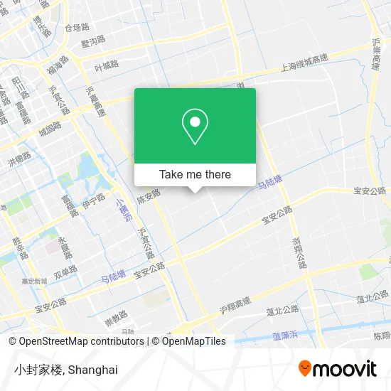 小封家楼 map