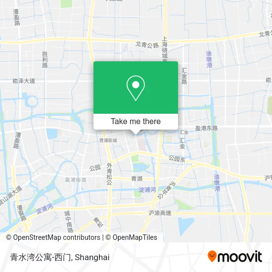 青水湾公寓-西门 map
