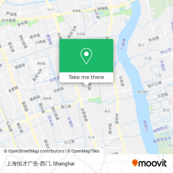 上海恒才广告-西门 map