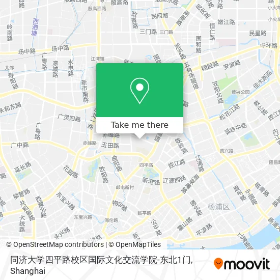 同济大学四平路校区国际文化交流学院-东北1门 map