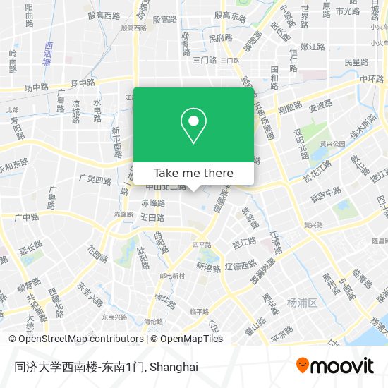 同济大学西南楼-东南1门 map