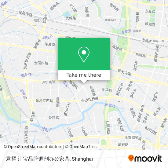 君耀·汇宝品牌调剂办公家具 map
