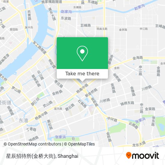 星辰招待所(金桥大街) map